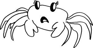 Dibujo de un cangrejito