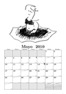 Calendario de mayo.