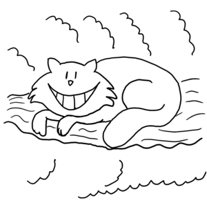 Dibujo de un gatito.