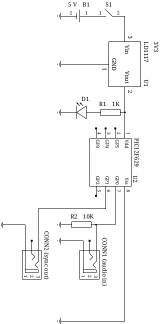 Esquema electrónico.